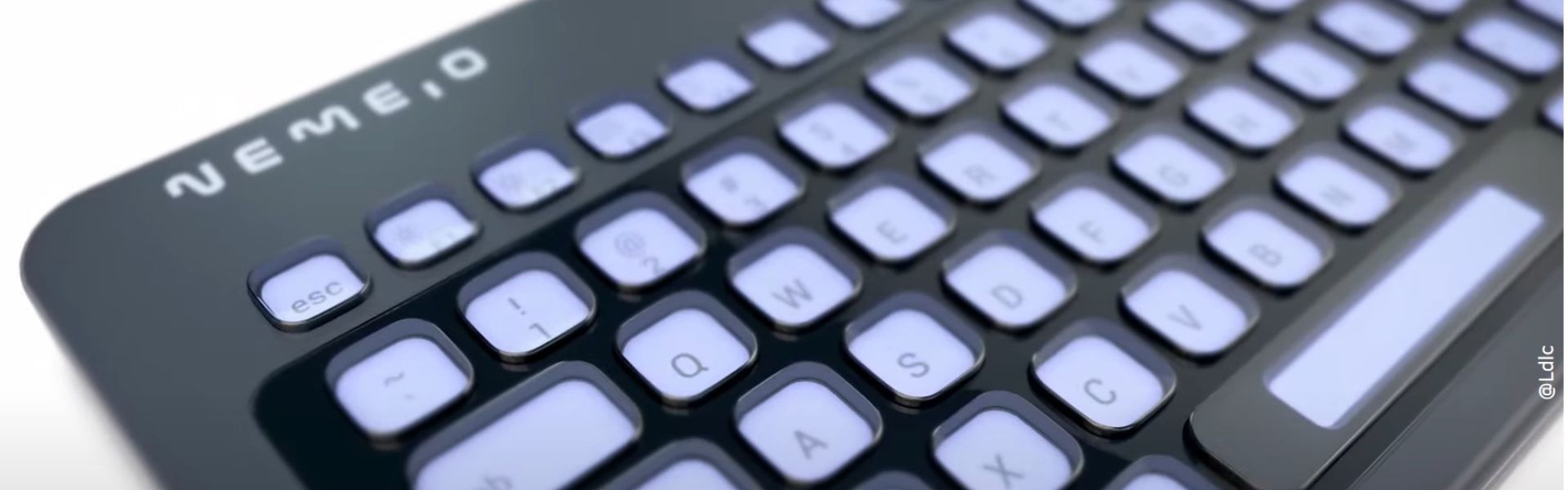Optique pour clavier à encre numérique - PISÉO