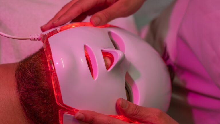 masque luminotherapie LED