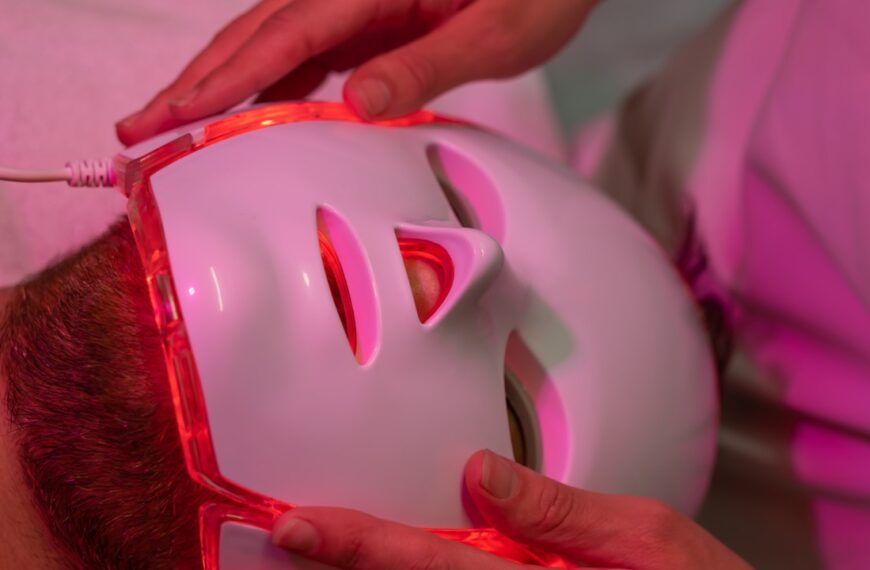 masque luminotherapie LED